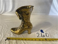 Vintage Victorian Artbrass Boot