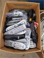 Box Of Misc. Remote Controls