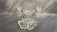 Waterford Lismore Relish Dish,Stemware,Candy Dish