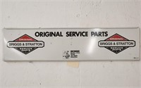 "Briggs & Stratton" Single-Sided Metal Sign