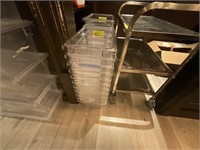CLEAR CAMBRO CONTAINERS