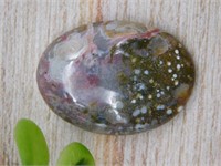 OCEAN JASPER CABOCHON ROCK STONE LAPIDARY SPECIMEN