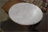 35 Inch Oval Marble Top