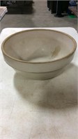 Large stoneware bread bowl