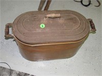 Copper pot and lid