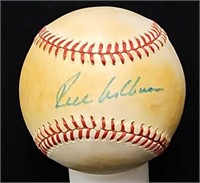 Richie Ashburn Autographed Baseball