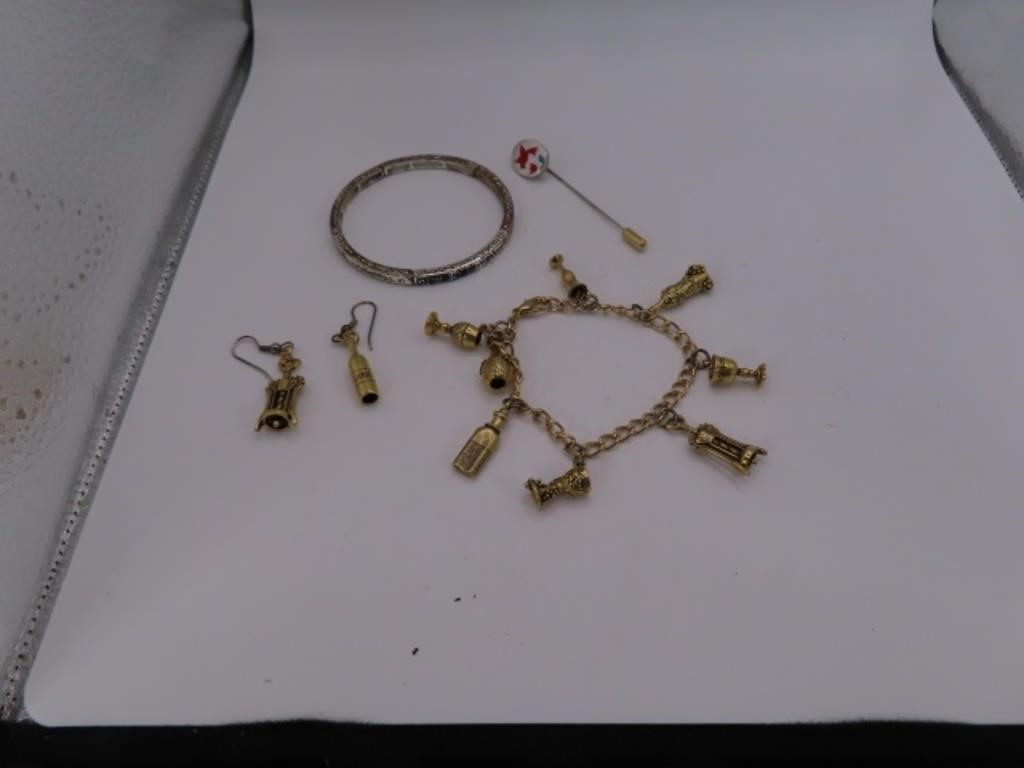 3pcs Jewelry Hatpin/Bracelet/Bar Themed SET