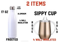4 WALL INSULATED SIPPY CUP / ROSE GOLD / LEAK