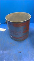 Vintage Minnow Bucket