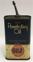 Vintage Gulf Oil Can