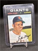 1971 TOPPS WILLIE MAYS #600 HIGH NUMBERS