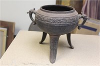 Antique Chinese Cast Iron Incense Burner