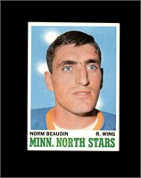 1970 Topps #48 Norm Beaudin NRMT to NM-MT+