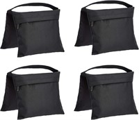 4 PACKS AMAZONBASICS PHOTOGRAPHIC EMPTY SANDBAG