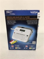 PTOUCH VERSATILE LABEL MAKER WITH AC ADAPTER