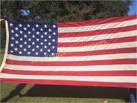 Large 5 x 9.5 foot American flag