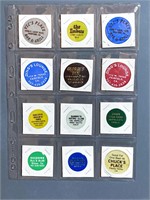 Vintage "LOUNGE/CLUB" Token Collection - #12 Total