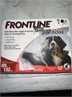 FRONTLINE PLUS FOR DOGS 89 TO 132LBS