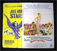 Two Original Julie Andrews movie posters