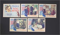 Five rare original "Peck's Bad Boy" lobby cards