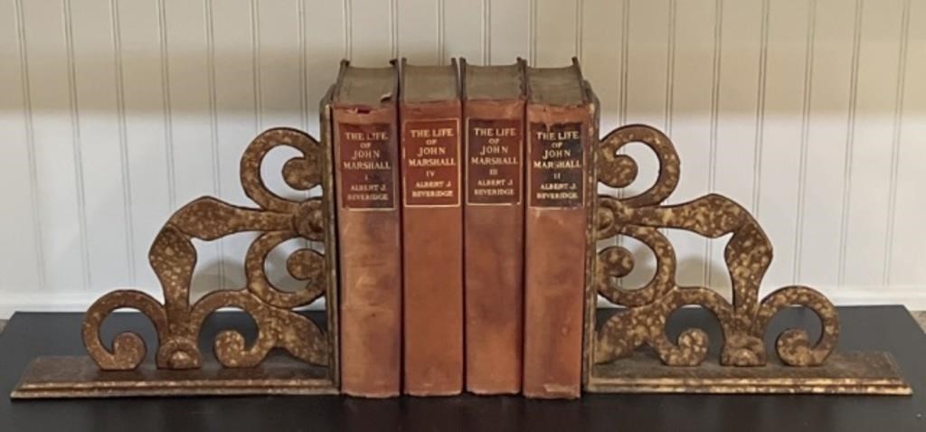 Bronze Toned Book Ends