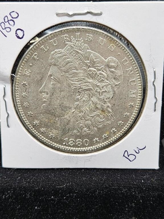 1880 O MORGAN DOLLAR - 90% SILVER