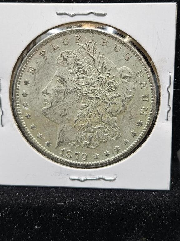 1879 O MORGAN DOLLAR - 90% SILVER