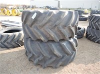 (2) GY 28L x 26 Tires & JD Rims #