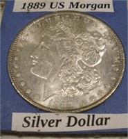 1889 US Morgan Silver Dollar