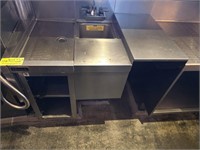 PERLICK UNDER BAR  DRAIN BOARD, HAND SINK & SS