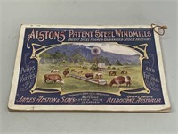 Early ALSTONS Steel Windmills Catalogue Melbourne