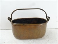 Antique Small Copper Basket Boiler 11"