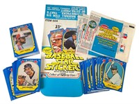 1981 Fleer Baseball Star Stickers Set