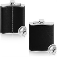 NEW Hip Flasks for Liquor 2 Pack