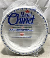 Royal Chinet 228 Dessert Plates