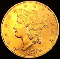 1879 $20 Gold Double Eagle