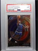 Anthony Edwards 2020 Select Rookie Insert PSA 9