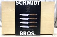 Schmidt Bros 4 Piece Jumbo Steak Knife Set