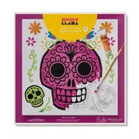 Paint Your Own Canvas Sugar Skull 3 - Mondo Llama