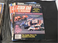 LOT 1987 STOCK CAR MAGAZINES