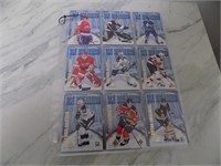 Lot 3 Sheets Hockey Stars/ Rookies / World Jrs