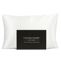 Fishers Finery 30mm 100% Pure Mulberry Silk Pillow