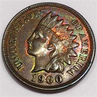 1900 Indian Head Penny Uncirculated