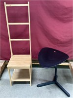 Clothes Valet Chair & Adjustable Table