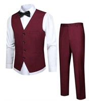 *Men's Waistcoat &Suit Pants(Only), L*