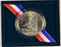 1995 Civil War Silver Dollar.
