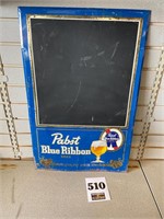Pabst Blue Ribbon Beer Sign