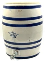 Ransbottom Blue Crown 4-Gallon Water Cooler Crock