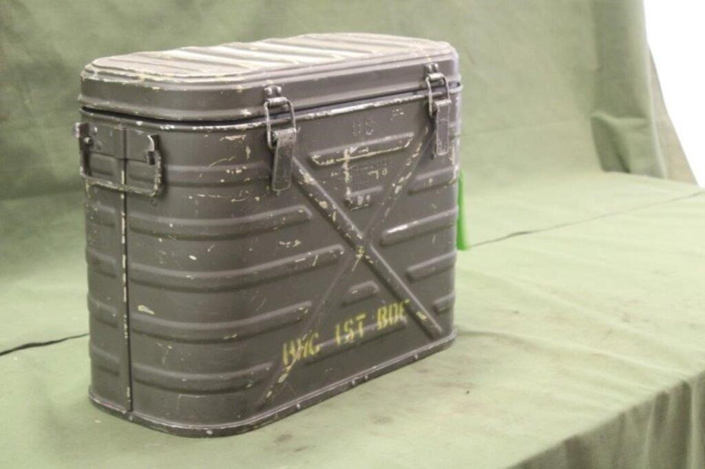 Military Insulated Cooler Approx 20"x9"x16"