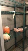 Green Coated Wire Rack Shelving